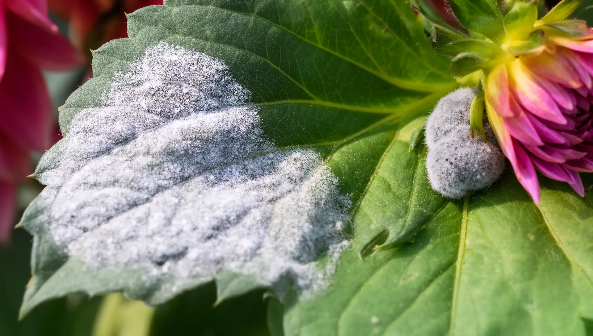 Botrytis gray mold is the real threat on dahlias with overnight lows in the low 50s and heavy morning dew. Walk the dahlia rows every couple of days and pinch off any mushy brown petals or leaves at the base, dropping them in the trash bin, not the compost.